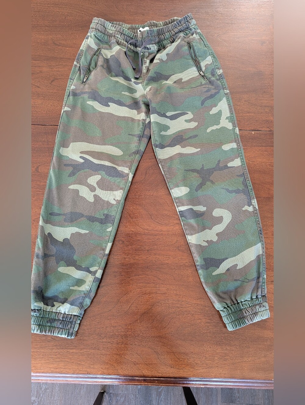 Women's Camo Jogger Pants - Green Camo